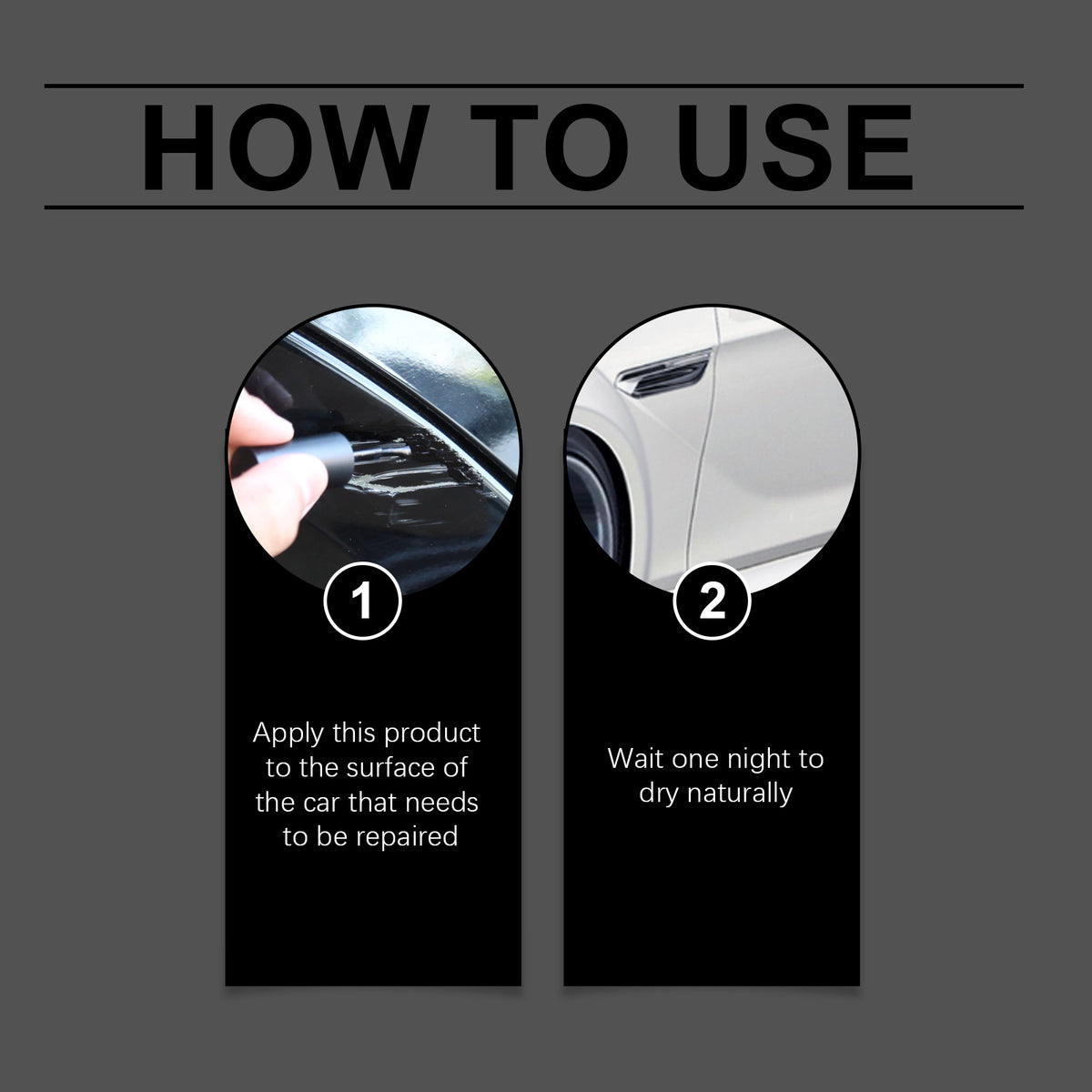 Pearl White Car Paint Scratch Repair Touch-Up Paint