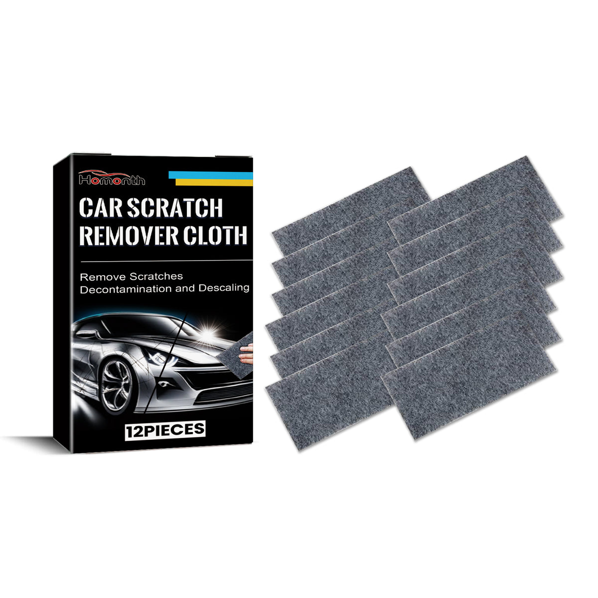 Car Scratch Remover Cloth Set for Minor Surface Marks
