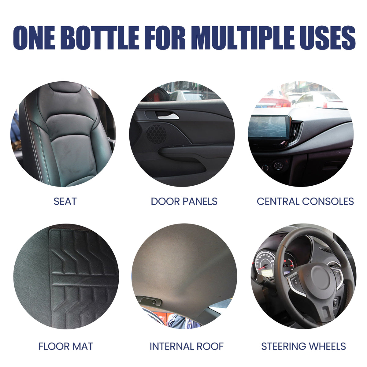 Car Stain Remover Spray for Fast Interior Cleaning
