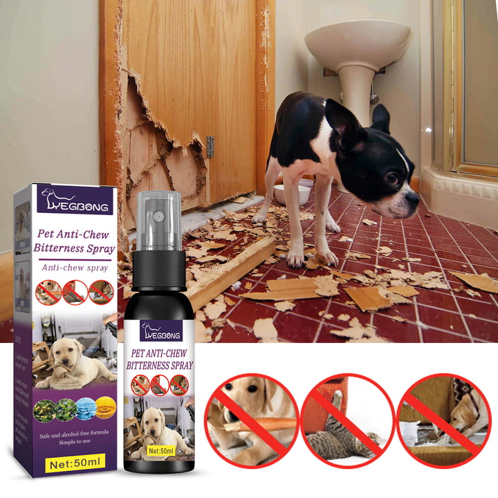 Anti-Chew Spray for Dogs to Protect Furniture & Shoes