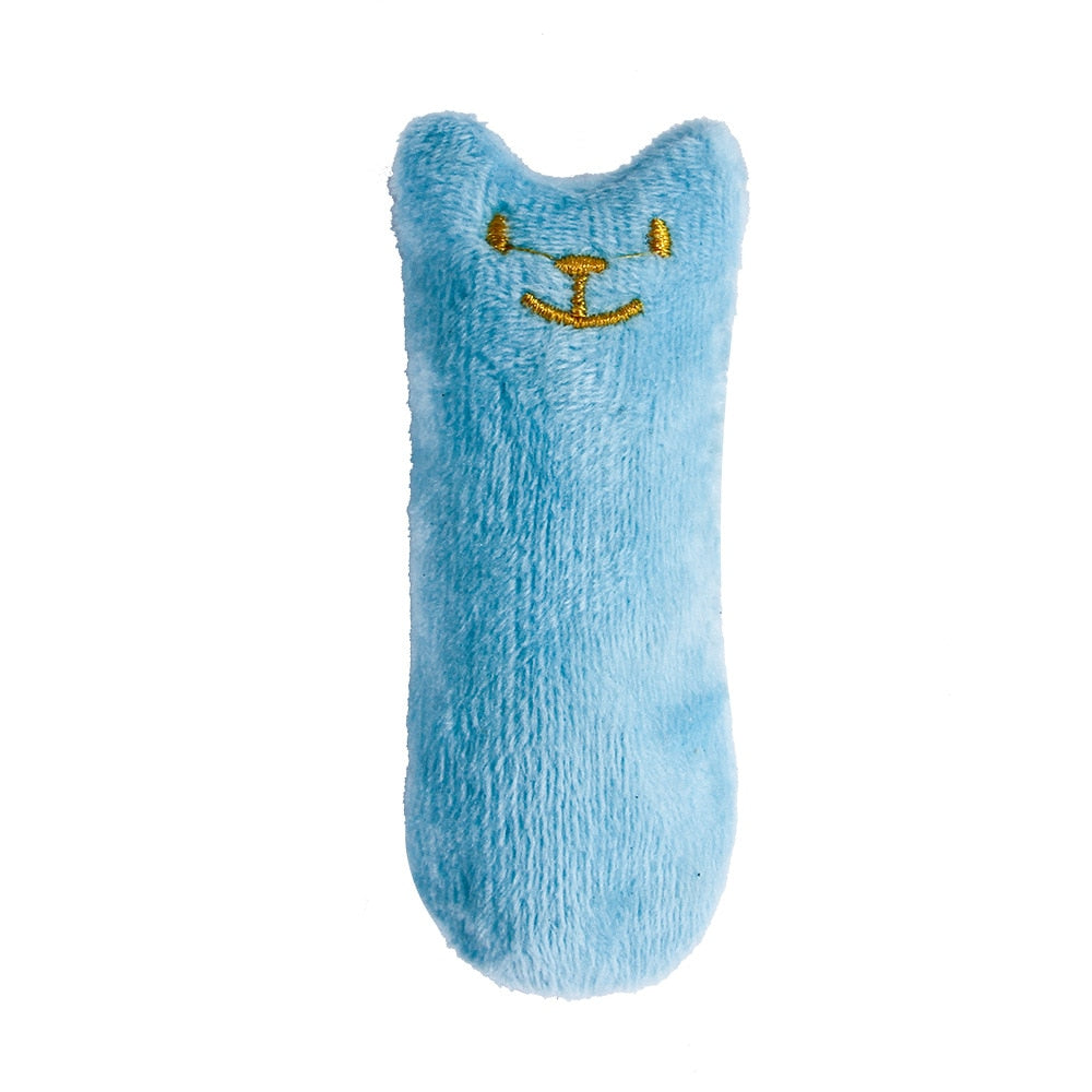 Catnip Plush Cat Toy for Active Chewing, Play and Cuddles