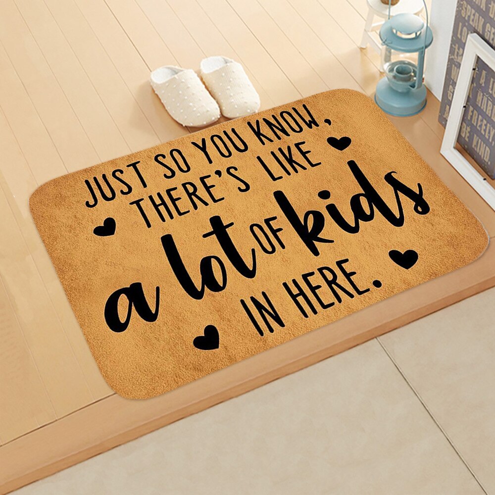 Decorative Doormat — A Warm Welcome At The Door