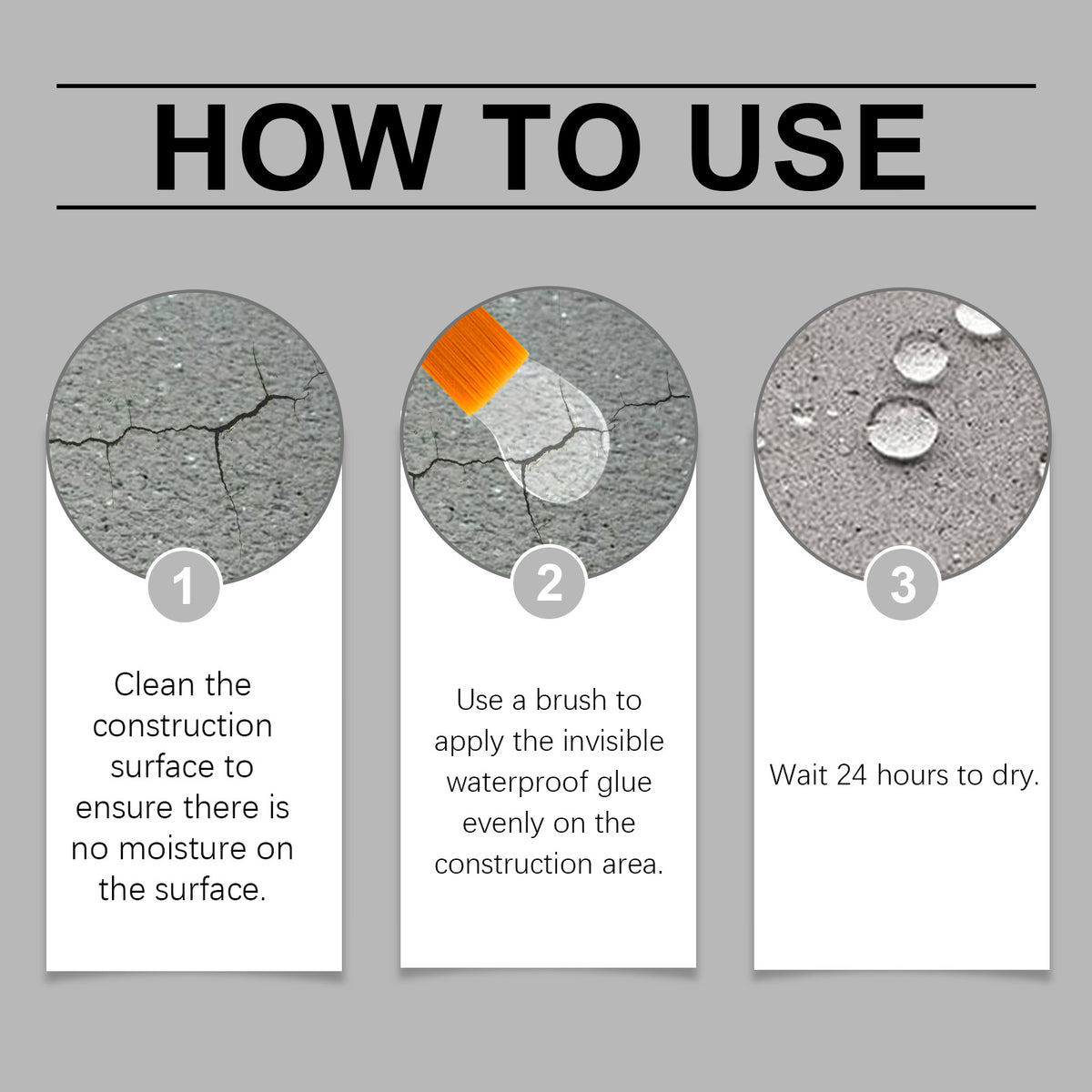 Transparent Waterproof Tile Glue for Durable Repairs