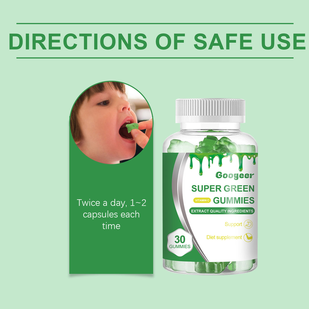Super Green Gummies — Increase Appetite & Vitality Naturally