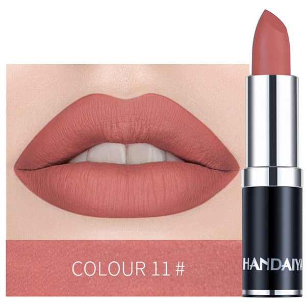 Matte Lipstick | Waterproof, Long-Lasting Bold Color
