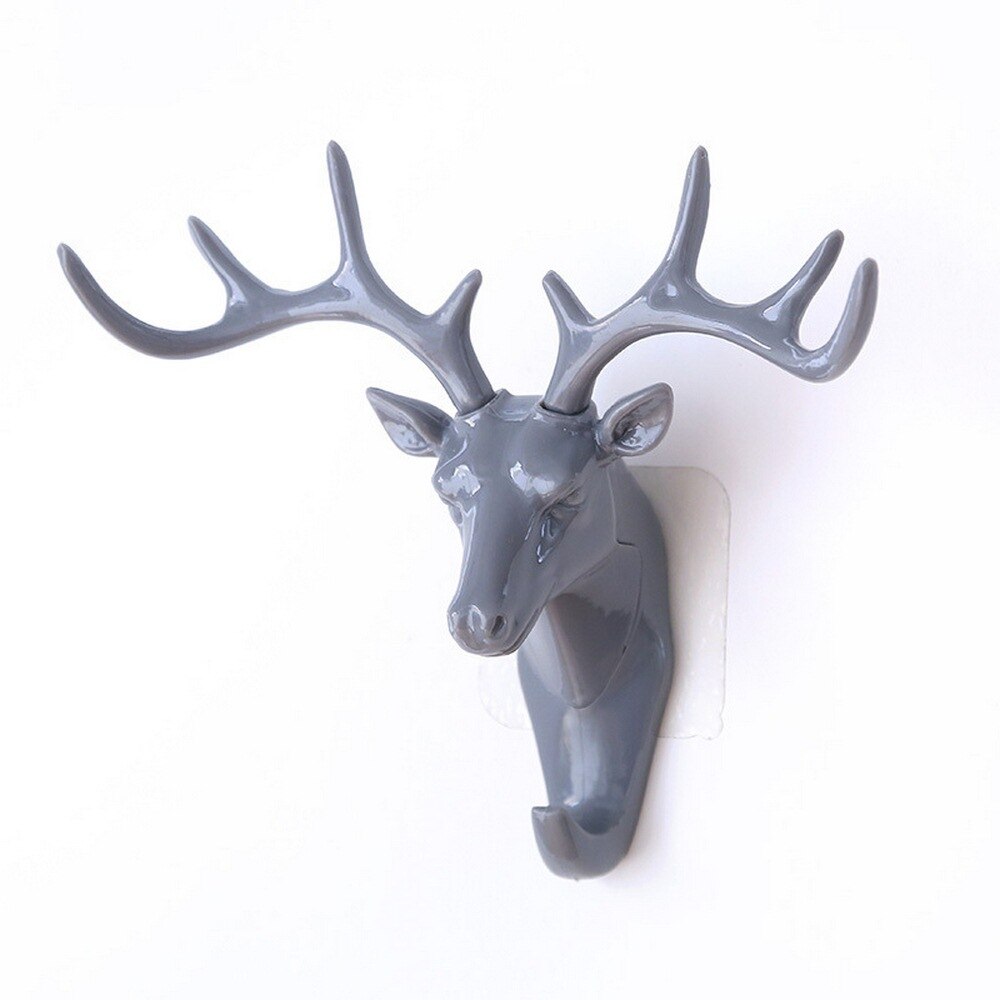 Deer Antler Wall Hook for Statement Entryway Storage