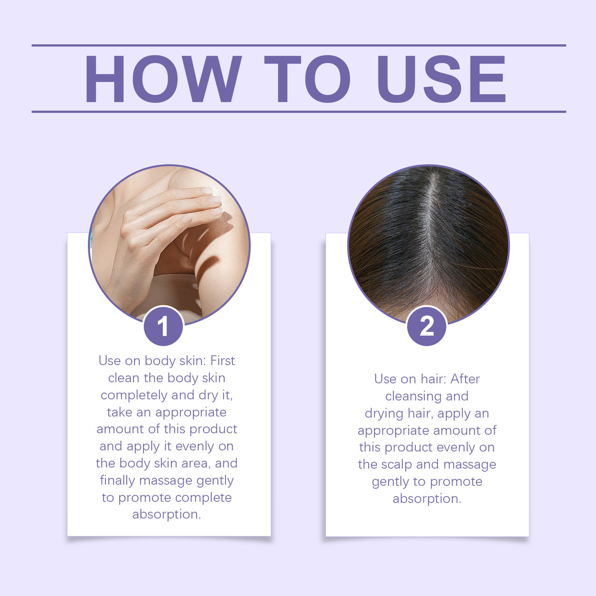 Lavender Aromatherapy Massage Oil — Relaxes Muscles & Calms
