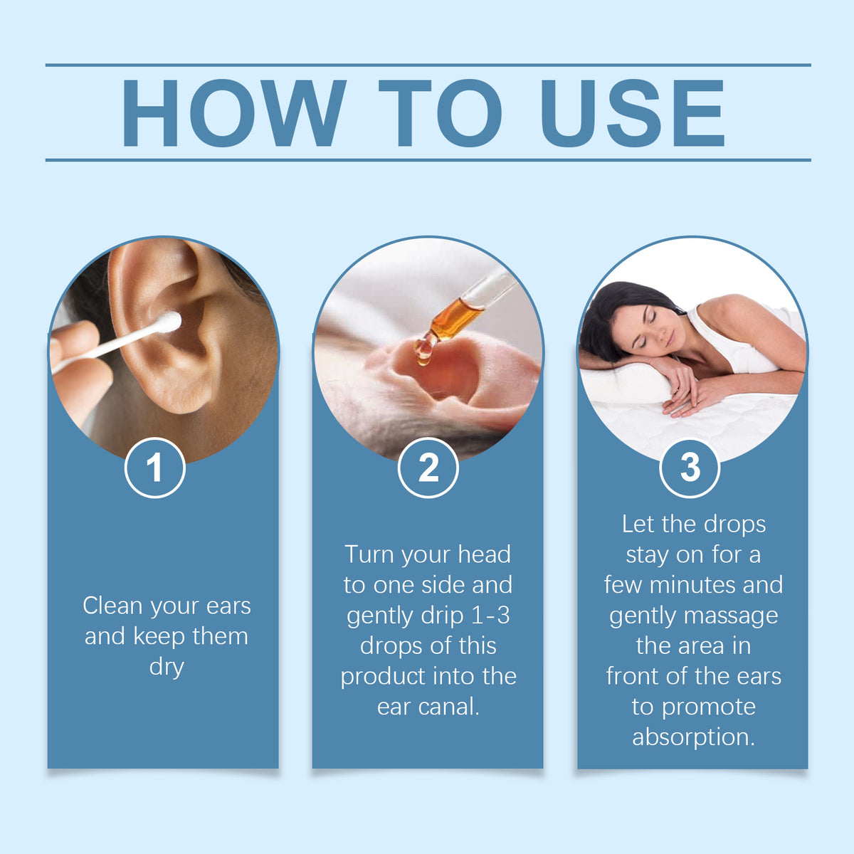Ear Care Drops for Gentle Daily Cleansing & Comfort
