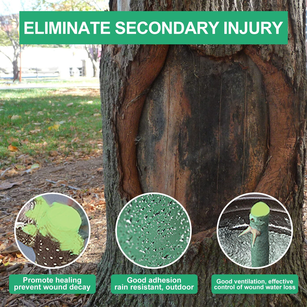 Tree Wound Sealer Paste for Pruning and Grafting Cuts