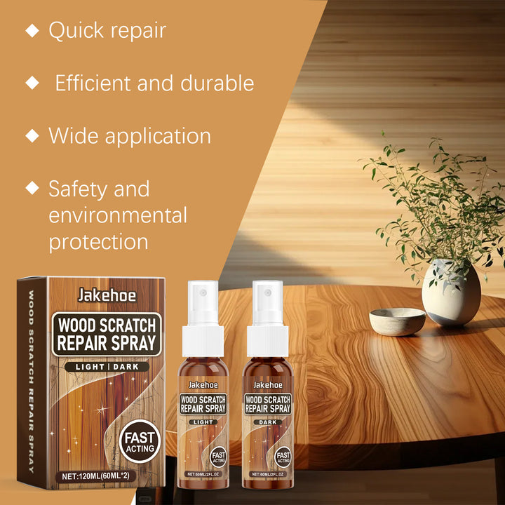 Wood Scratch Repair Spray Set for Quick Floor Touch-Ups