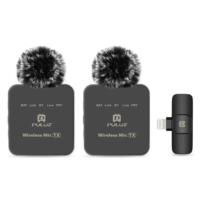 Wireless Lavalier Mic for iPhone & Android — Crystal‑Clear