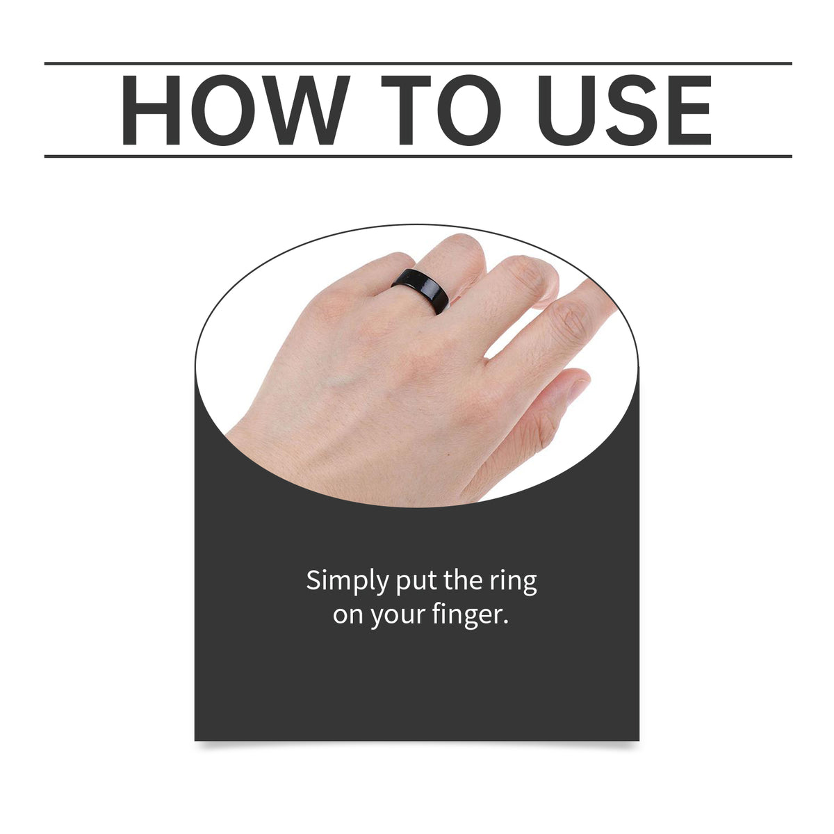 Magnetic Wellness Ring for Everyday Comfort & Style