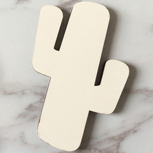 Nordic Wooden Kids’ Wall Hooks for Cheerful Storage
