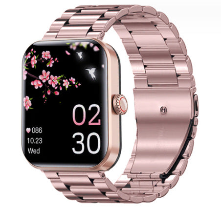 Fitness Smartwatch with Heart Rate, Sleep & Step Tracking