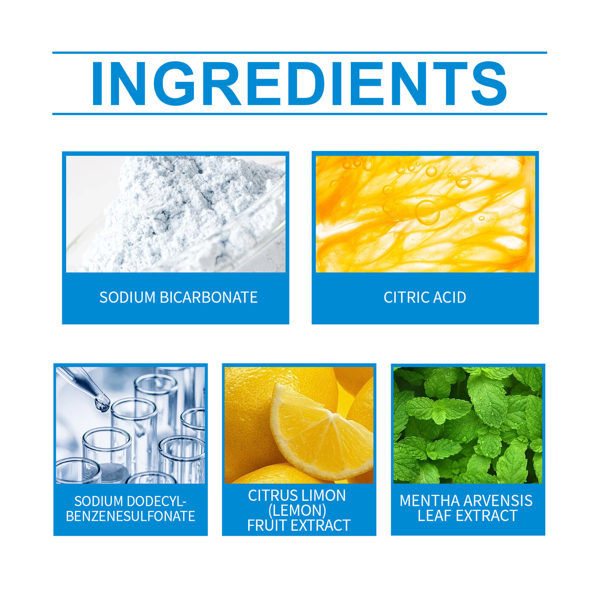 Rust Remover Tablets for Metal Surface Deep Cleaning