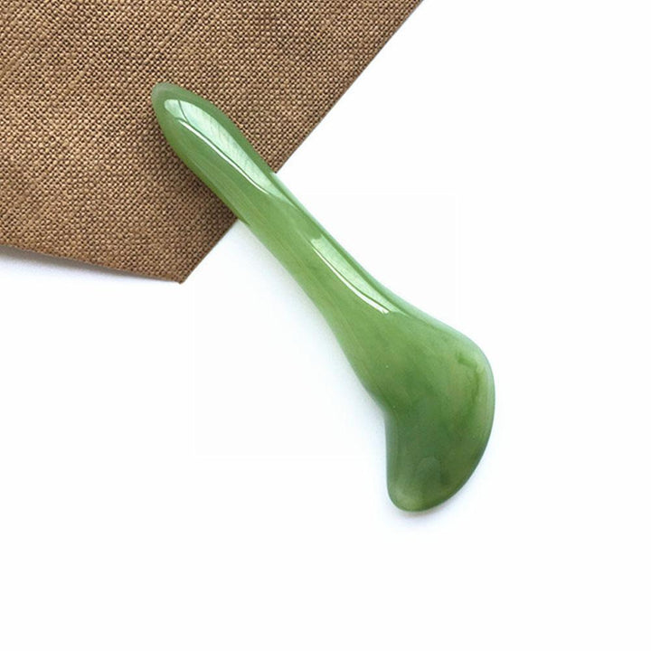 Jade Gua Sha Massage Set — Lymphatic Drainage & Facial