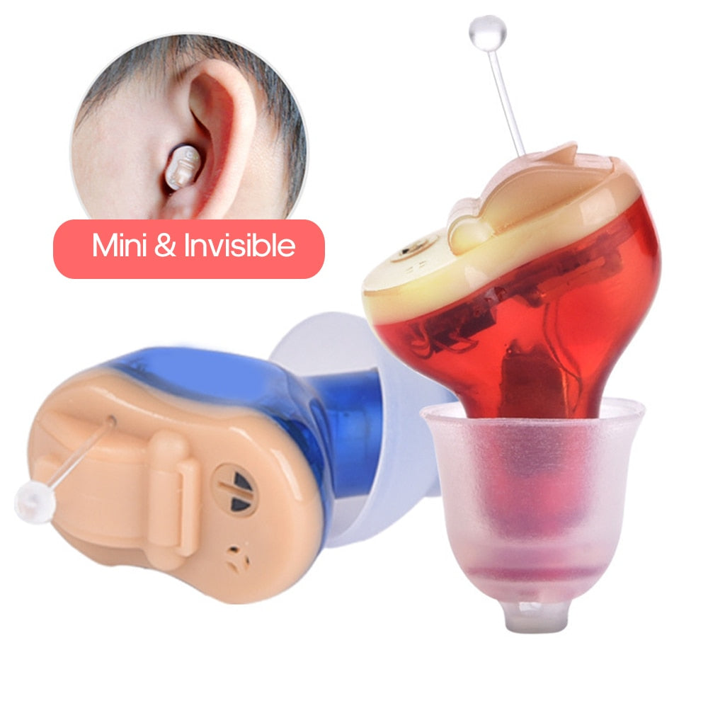 Mini Rechargeable Hearing Aids – Invisible Sound Amplifier