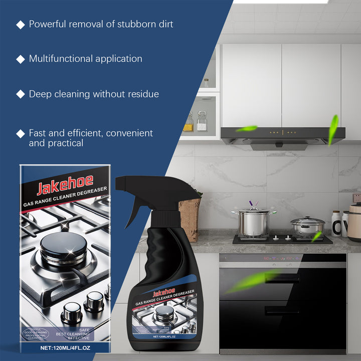 Gas Stove Cleaner Spray for Residue-Free Degreasing