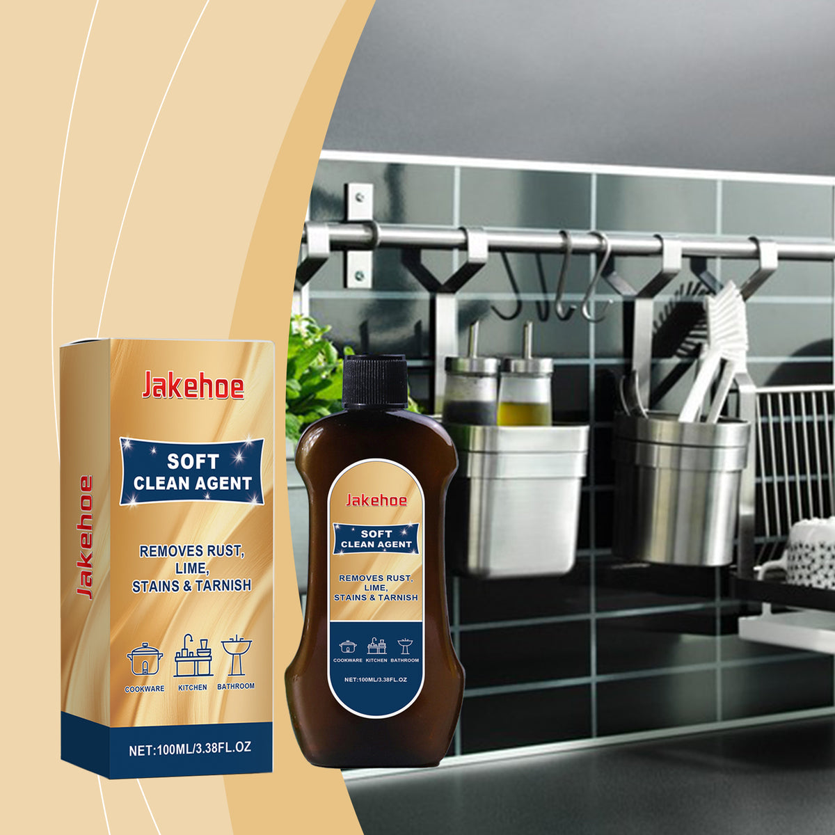 Multi-Purpose Cleaner for Rust, Lime, Grease & Stains