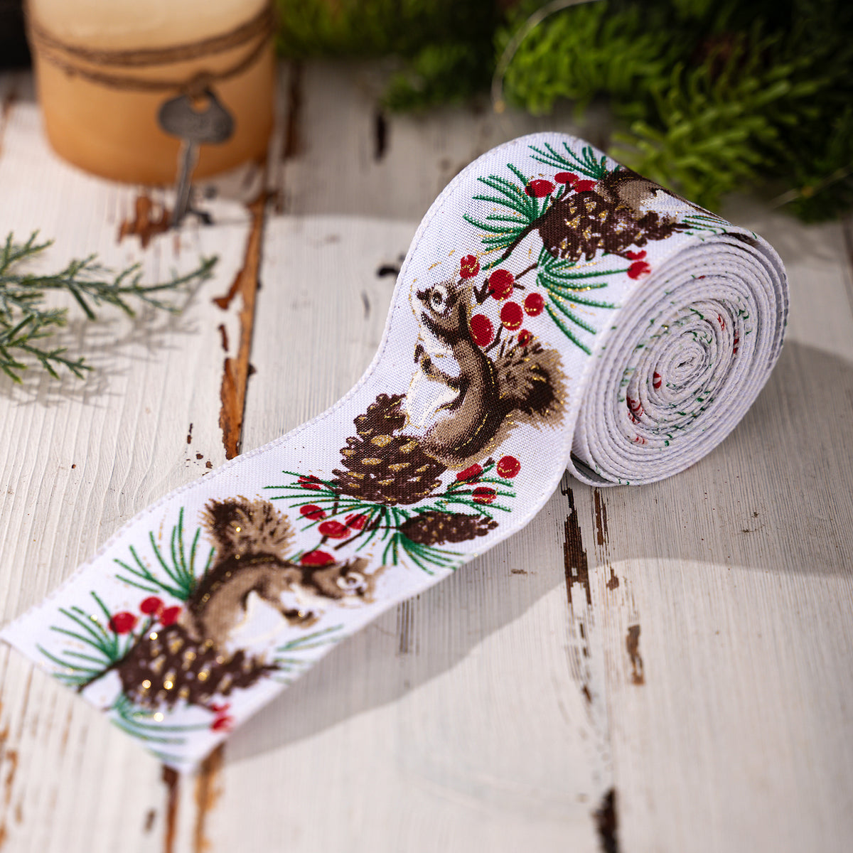 Christmas Ribbon Set for Festive Gift Wrapping & Decor