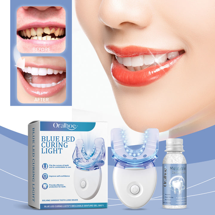 At-Home LED Teeth Brightening Device for Smile Care