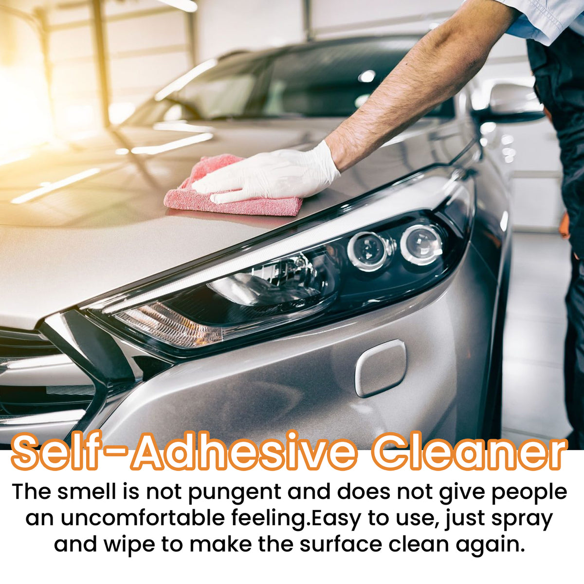 Adhesive Remover Spray for Cars, Glass & Tar Mark Removal
