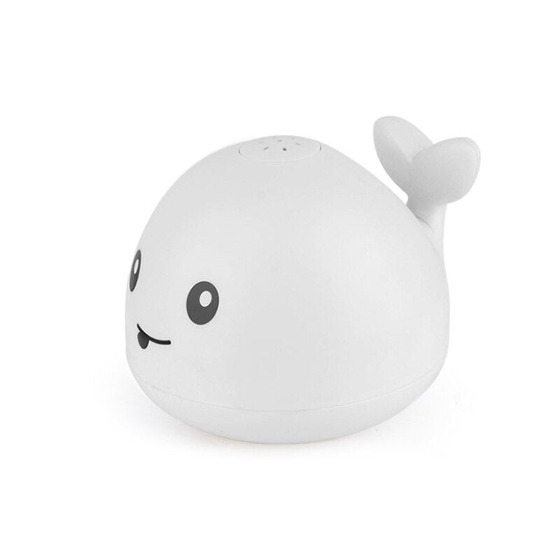 Whale Bath Sprinkler Toy With Automatic Sensing Lights
