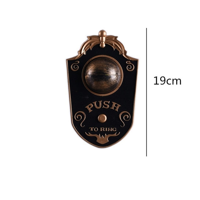 Rotating Eyeball Halloween Doorbell Door Decoration