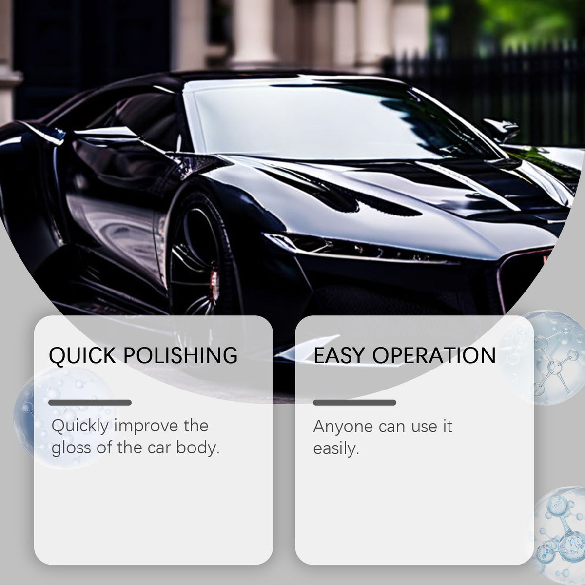 Car Polish and Wax for Glossy, Weather-Resistant Paint