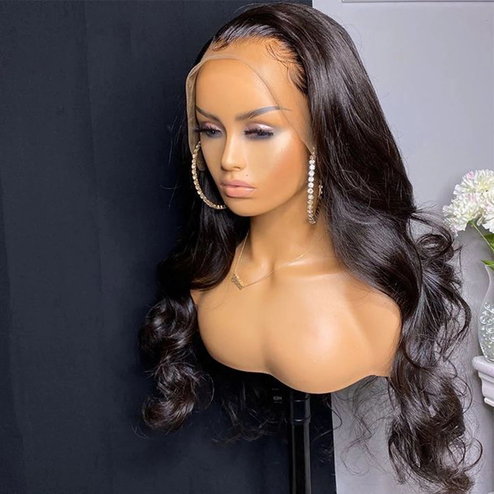 Lace Front Human Hair Wig for Natural Glamorous Waves