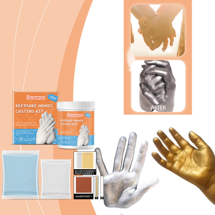 3D Hand Casting Kit for Detailed Lasting Keepsakes