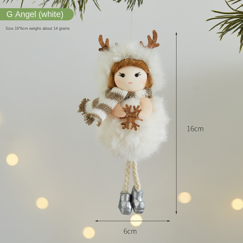 Christmas Tree Plush Ornament for Cozy Holiday Displays
