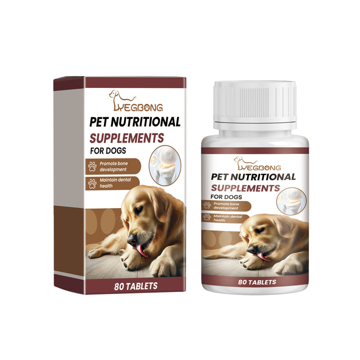 Dog Calcium Tablets for Stronger Bones and Healthier Teeth