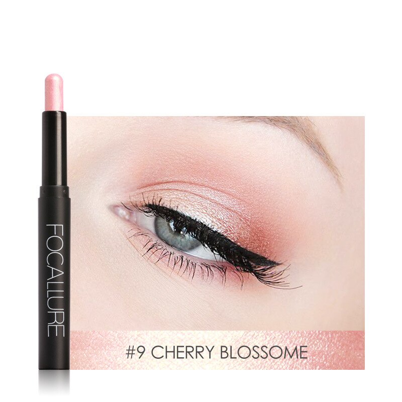 12-Color Shimmer Eyeshadow Pencil Set for Quick Looks