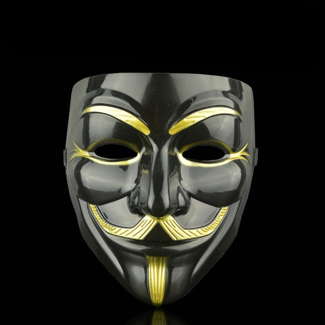 Guy Fawkes Mask for Cosplay, Halloween and Parties