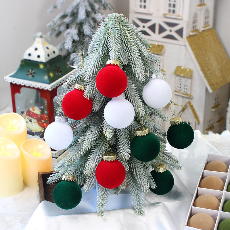 6cm Christmas Ball Ornaments for Coordinated Trees