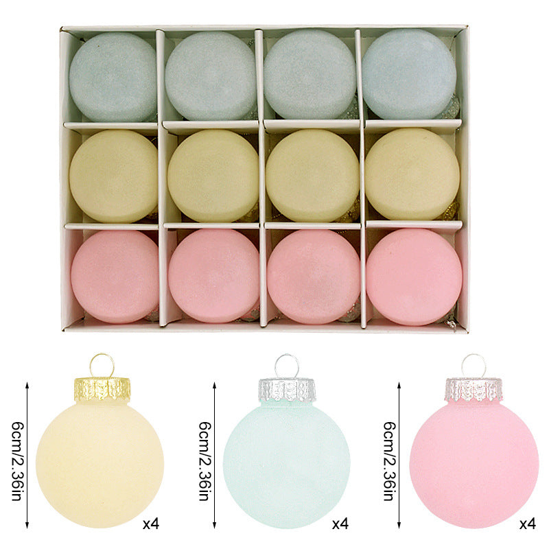 6cm Christmas Ball Ornaments for Coordinated Trees