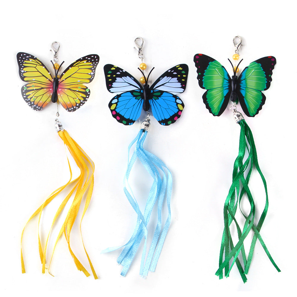 Cat Wand Toy Set 7 Pc Interactive Fishing Rod Teasers