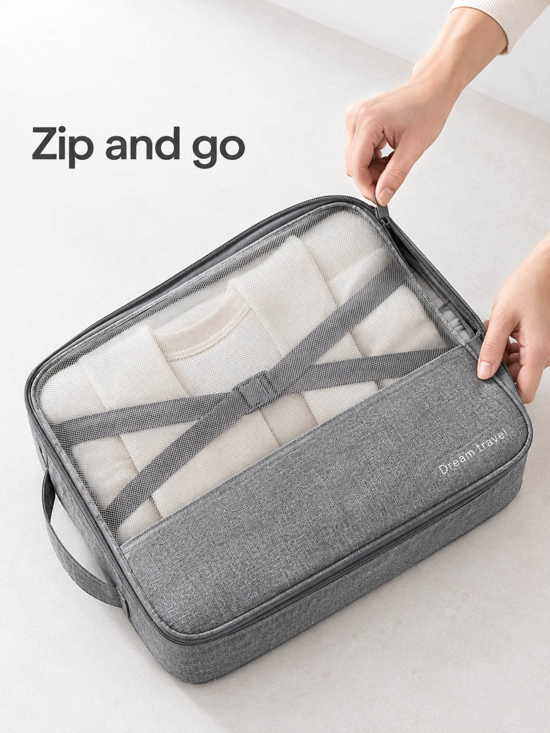 7 Piece Packing Cube Set for Organised Travel Luggage