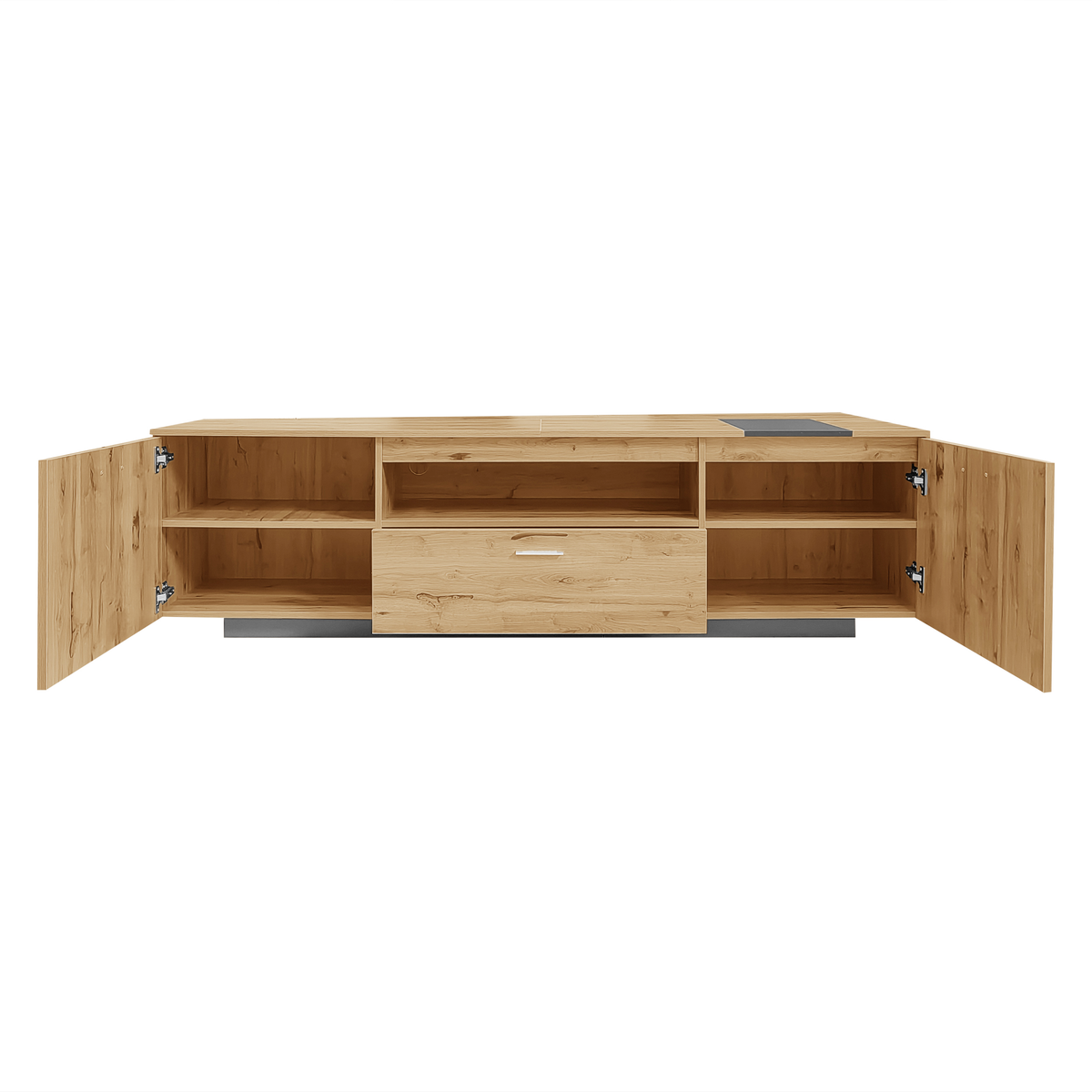 70 Inch TV Stand with Storage for TVs Under 80 Inches