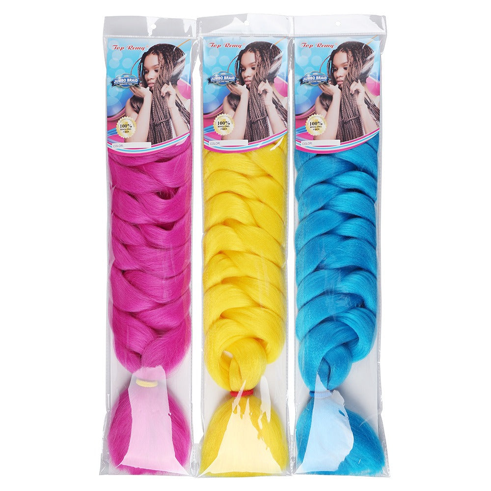 Jumbo Braid Hair Extensions for Bold Protective Styles