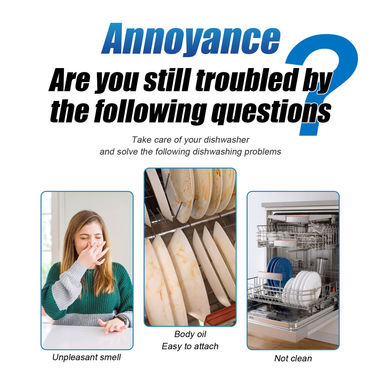 Dishwasher Cleaner for Odors & Monthly Appliance Care