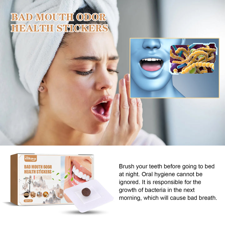 Bad Breath Patches for Overnight Freshness Oral Care