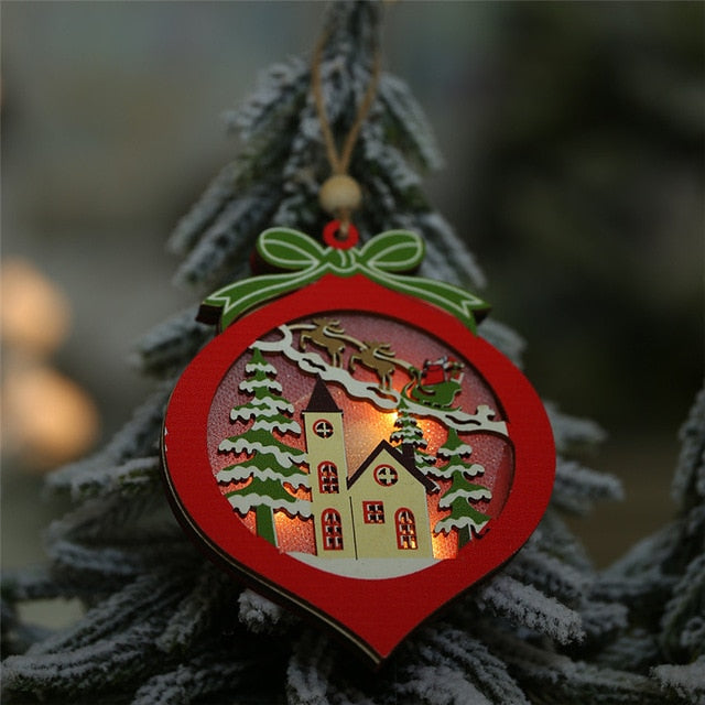 LED Christmas Ornaments Set for Cozy Holiday Decor