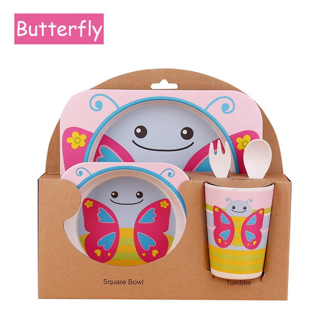 Children's Tableware Set for Fun, Independent Meals