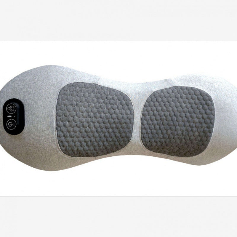 Lumbar Support Cushion with Traction, Vibration and Heat