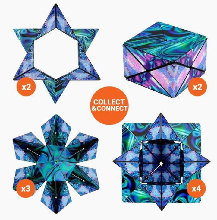 Magnetic Building Blocks: Create 72 Creative Shapes