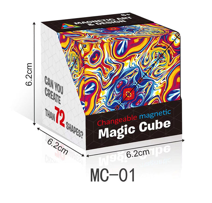 Magnetic Building Blocks: Create 72 Creative Shapes
