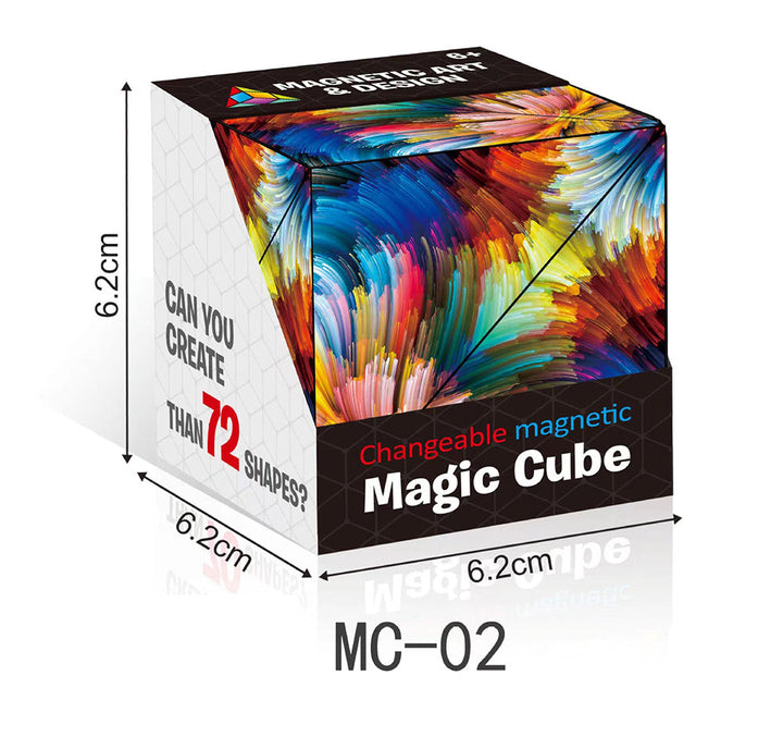 Magnetic Building Blocks: Create 72 Creative Shapes