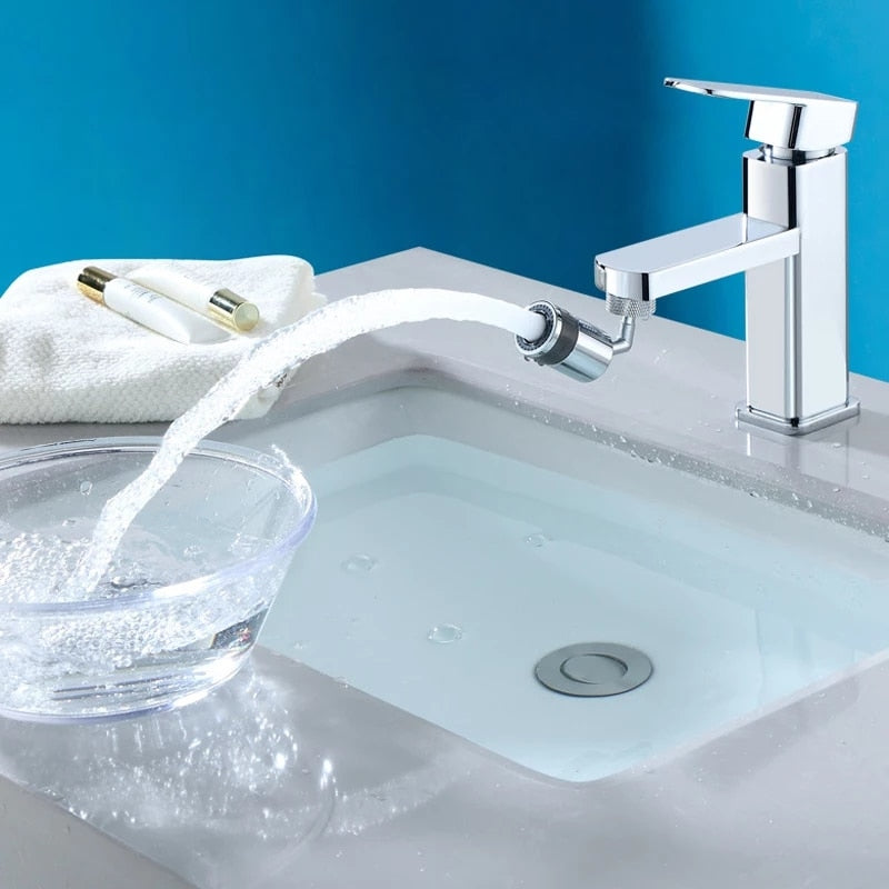 720 Degree Swivel Faucet Aerator for Water-Saving Rinsing